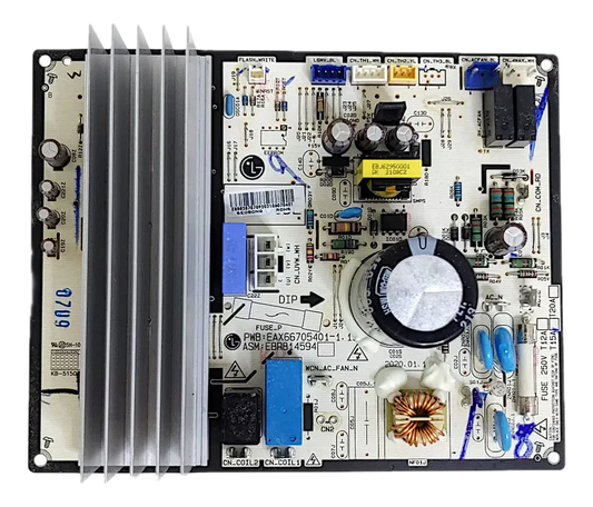 Placa Unidad Exterior Lg Inverter Original - Aire Acondicionado S4w12ja3aa