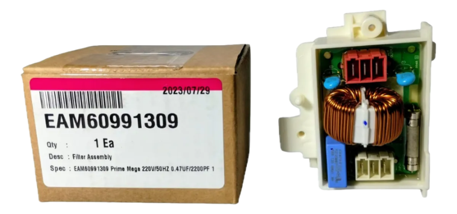 Placa Filtro LG para Lavarropas – EAM60991309