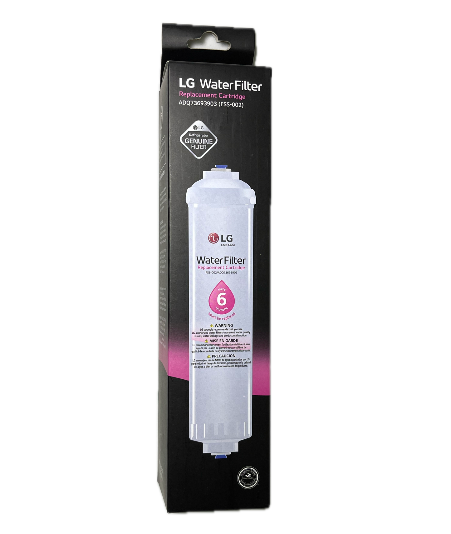 Filtro de agua para refrigerador LG Adq73693901