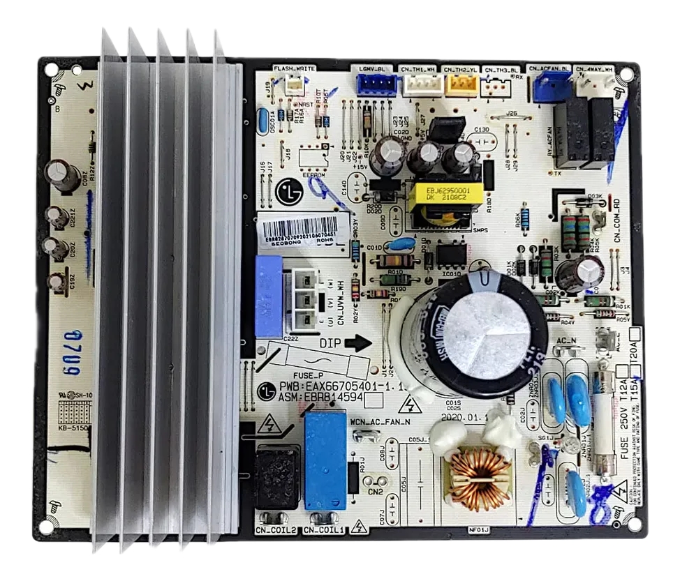 Placa Unidad Exterior Lg Inverter Original - Aire Acondicionado S4w12ja3aa